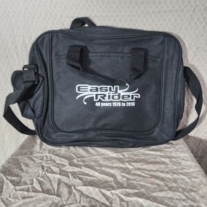 Vintage Easyrider Magazine Messenger Style Bag Black